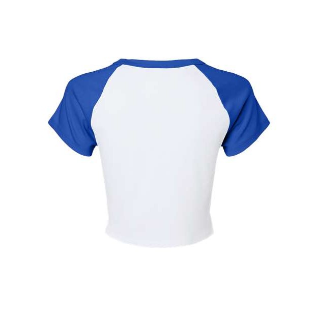 Women's Micro Rib Raglan Baby Tee - Thumbnail Image