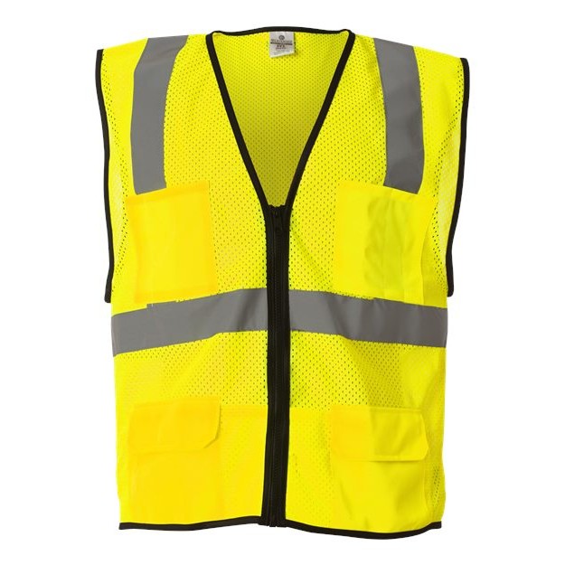 Unisex Economy Mesh 6-Pocket Vest - Thumbnail Image