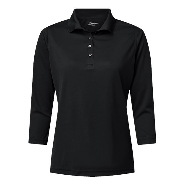 Women's Lady Palm Three-Quarter Sleeve Polo - Thumbnail Image