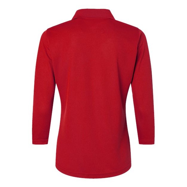 Women's Lady Palm Three-Quarter Sleeve Polo - Thumbnail Image