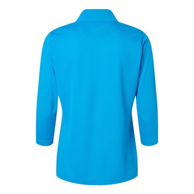 Women's Lady Palm Three-Quarter Sleeve Polo - Thumbnail Image