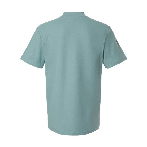 Unisex Pique Mockneck Tee - Thumbnail Image