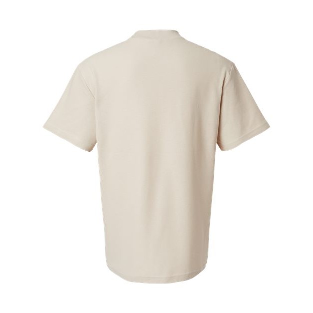 Unisex Pique Mockneck Tee - Thumbnail Image