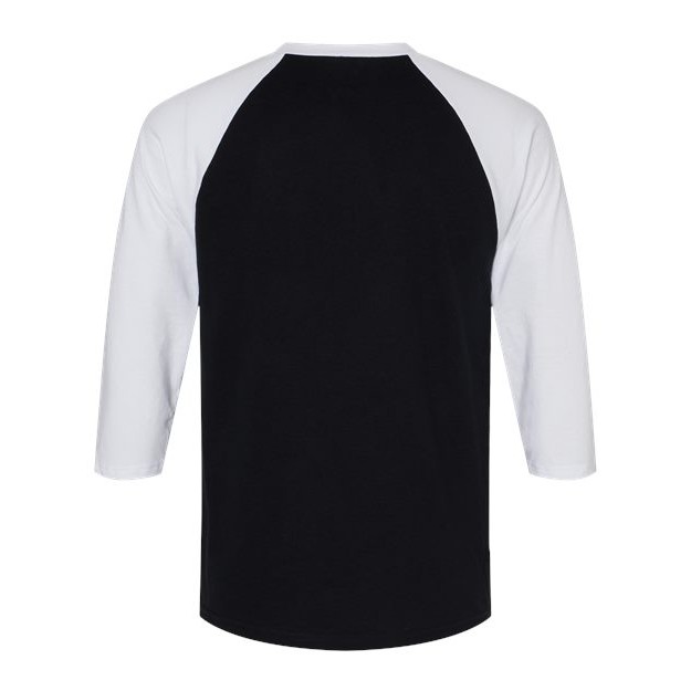Unisex CVC Three-Quarter Sleeve Tee - Thumbnail Image