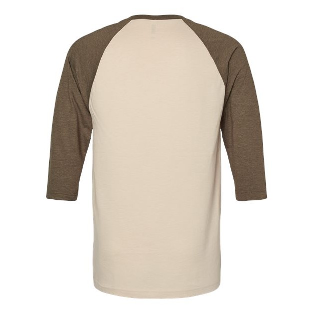 Unisex CVC Three-Quarter Sleeve Tee - Thumbnail Image