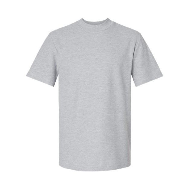 Unisex Pique Mockneck Tee - Thumbnail Image