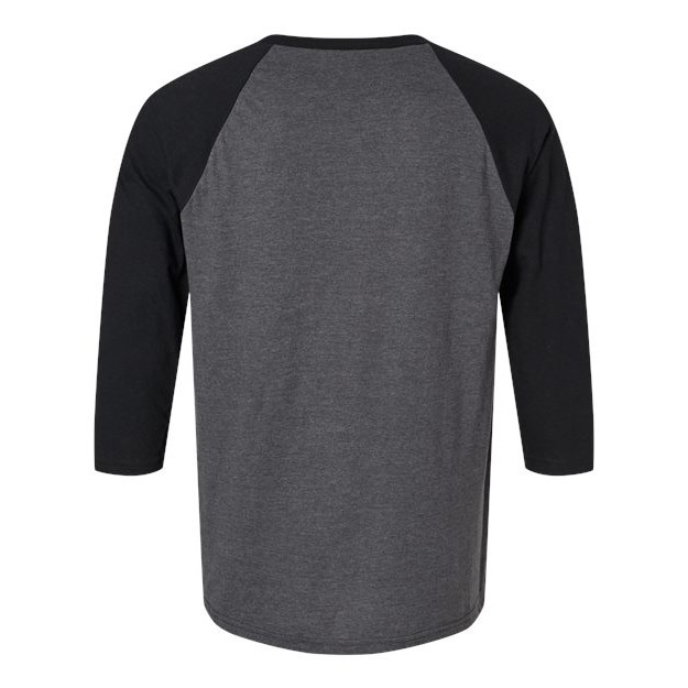 Unisex CVC Three-Quarter Sleeve Tee - Thumbnail Image