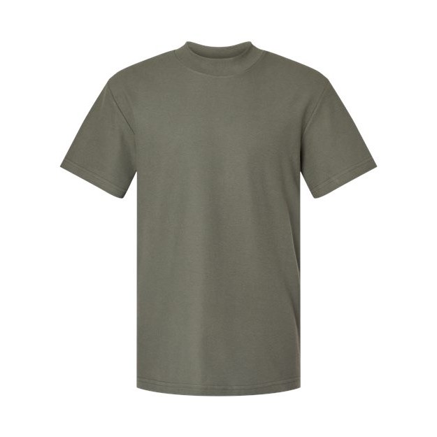 Unisex Pique Mockneck Tee - Thumbnail Image