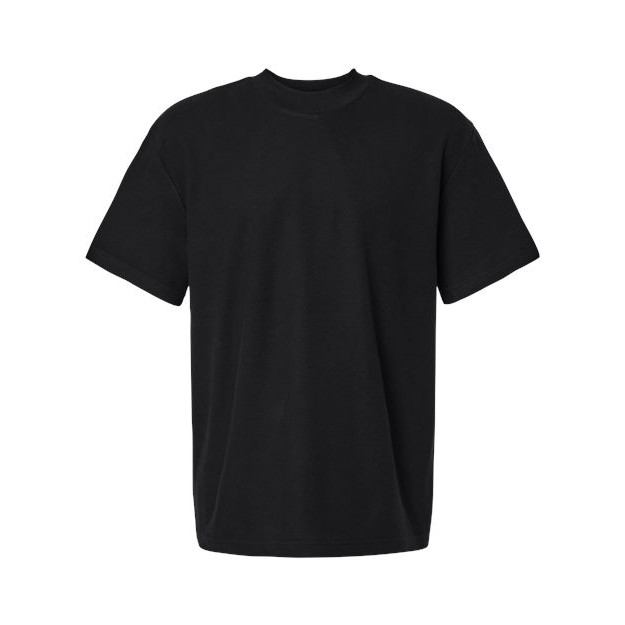 Unisex Pique Mockneck Tee - Thumbnail Image