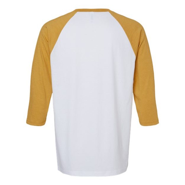 Unisex CVC Three-Quarter Sleeve Tee - Thumbnail Image