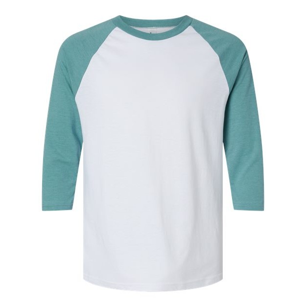 Unisex CVC Three-Quarter Sleeve Tee - Thumbnail Image