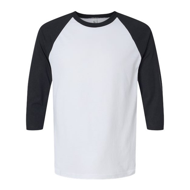Unisex CVC Three-Quarter Sleeve Tee - Thumbnail Image