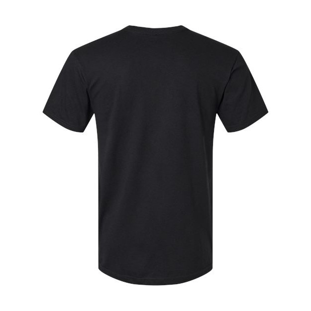 Unisex CVC Henley Tee - Thumbnail Image