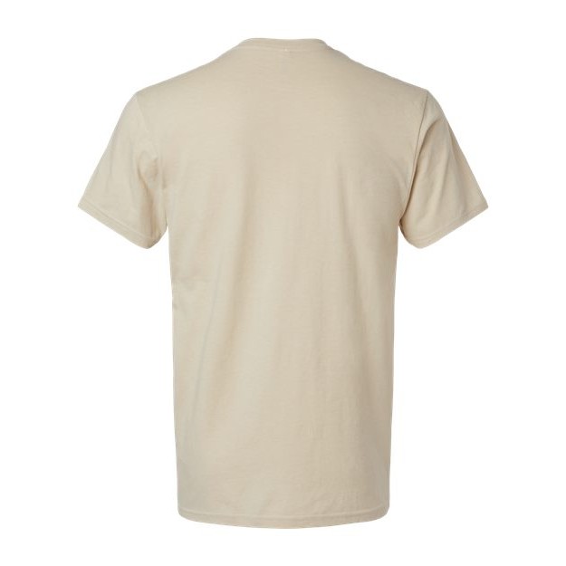 Unisex CVC Henley Tee - Thumbnail Image
