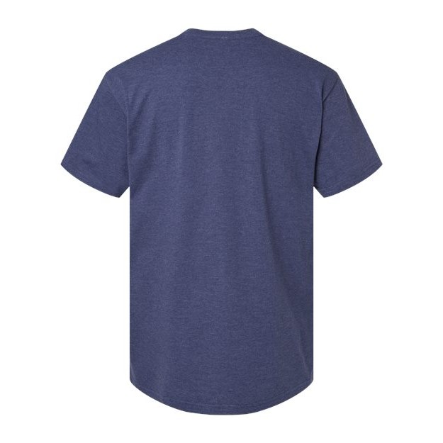 Unisex CVC Henley Tee - Thumbnail Image