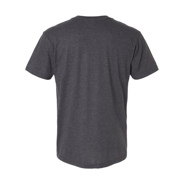 Unisex CVC Henley Tee - Thumbnail Image