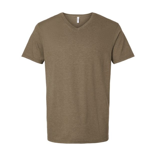 Unisex CVC V-Neck Tee - Thumbnail Image