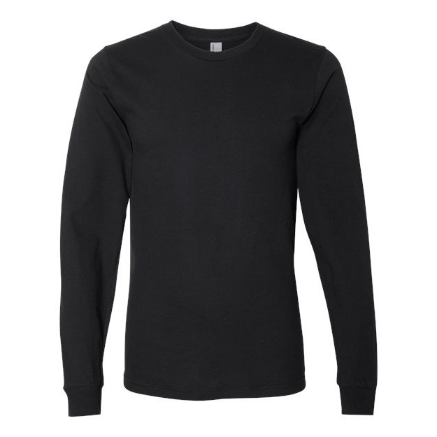 Unisex Fine Jersey Long Sleeve Tee - Thumbnail Image
