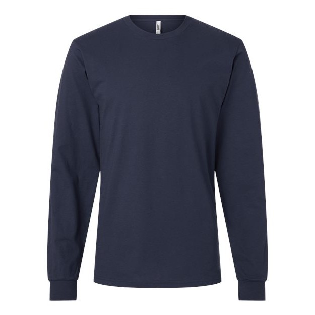 Unisex Fine Jersey Long Sleeve Tee - Thumbnail Image