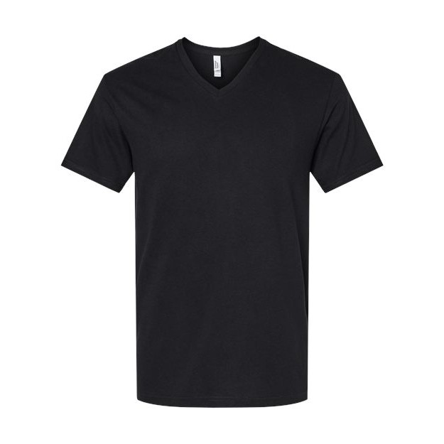 Unisex CVC V-Neck Tee - Thumbnail Image