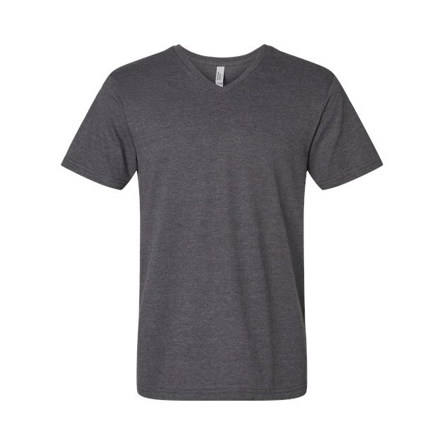 Unisex CVC V-Neck Tee - Thumbnail Image