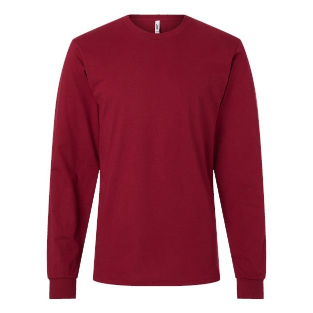 Unisex Fine Jersey Long Sleeve Tee - Thumbnail Image