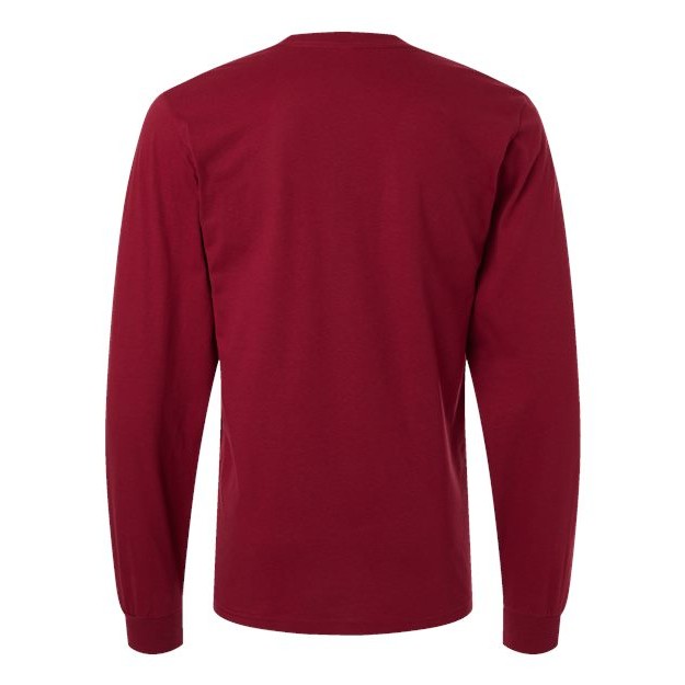 Unisex Fine Jersey Long Sleeve Tee - Thumbnail Image