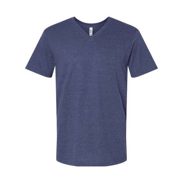 Unisex CVC V-Neck Tee - Thumbnail Image