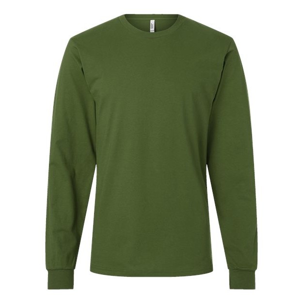 Unisex Fine Jersey Long Sleeve Tee - Thumbnail Image