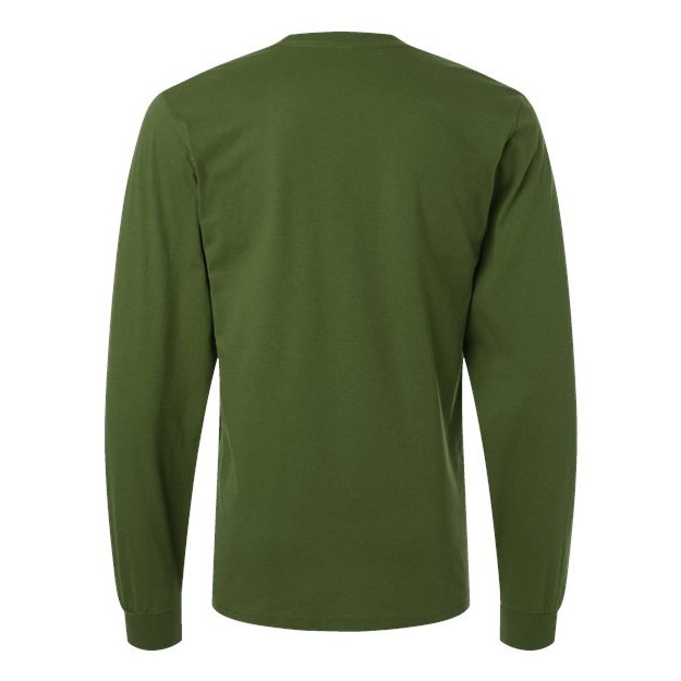 Unisex Fine Jersey Long Sleeve Tee - Thumbnail Image