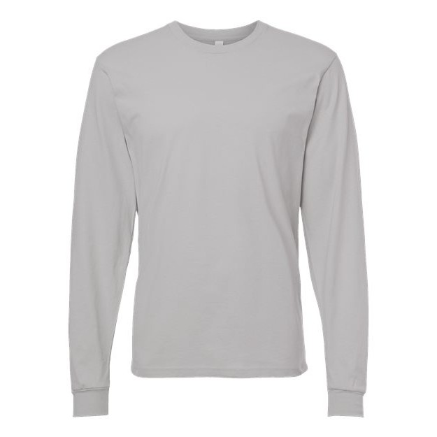 Unisex Fine Jersey Long Sleeve Tee - Thumbnail Image
