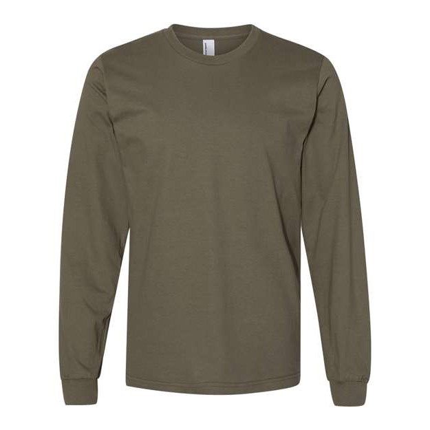 Unisex Fine Jersey Long Sleeve Tee - Thumbnail Image