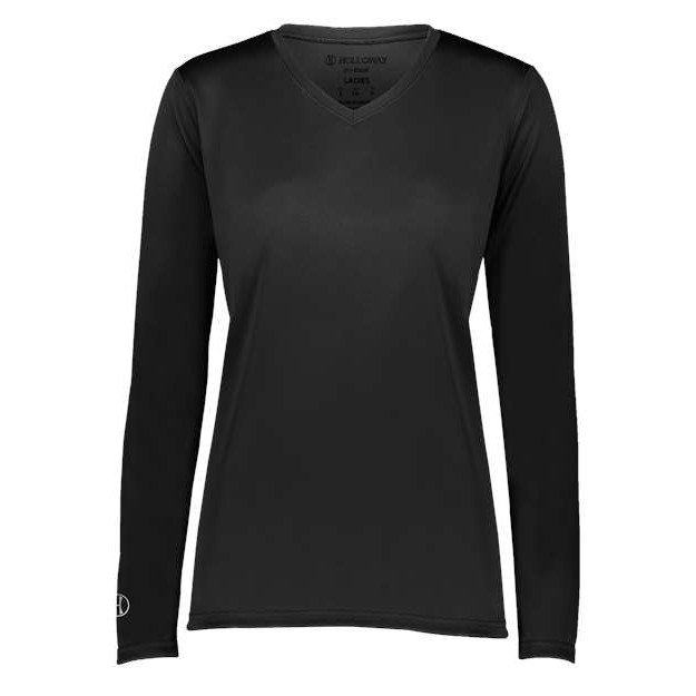 Women's Momentum Long Sleeve V-Neck T-Shirt - Thumbnail Image
