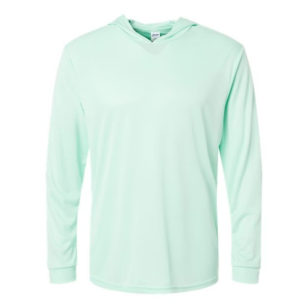 Unisex Bahama Performance Hooded Long Sleeve T-Shirt - Thumbnail Image