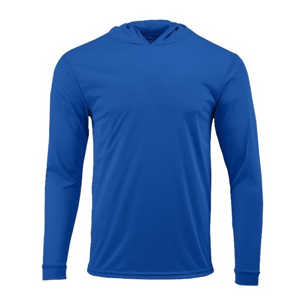 Unisex Bahama Performance Hooded Long Sleeve T-Shirt - Thumbnail Image