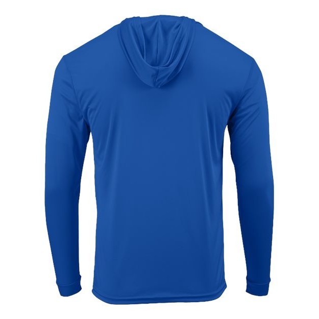 Unisex Bahama Performance Hooded Long Sleeve T-Shirt - Thumbnail Image
