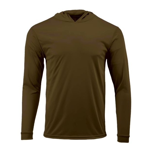 Unisex Bahama Performance Hooded Long Sleeve T-Shirt - Thumbnail Image