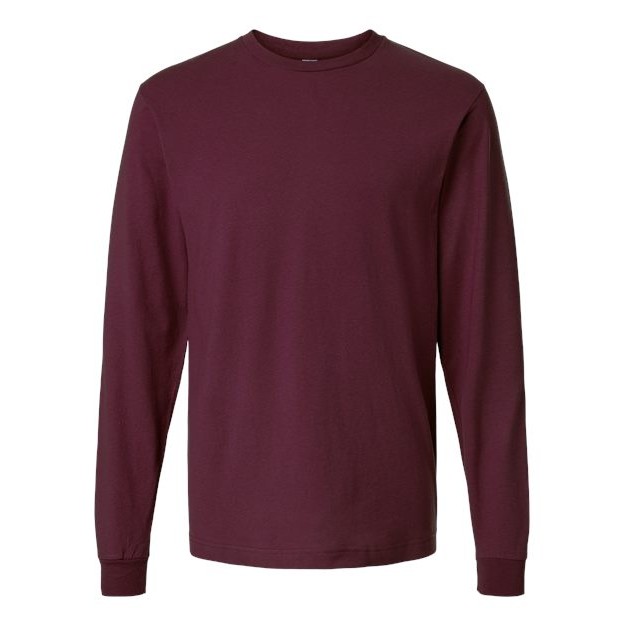 Unisex Fine Jersey Long Sleeve T-Shirt - Thumbnail Image
