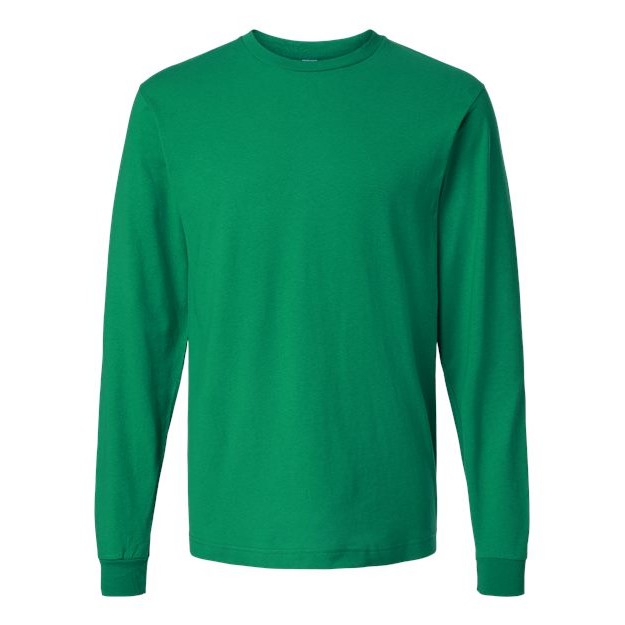 Unisex Fine Jersey Long Sleeve T-Shirt - Thumbnail Image