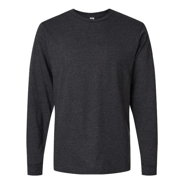 Unisex Fine Jersey Long Sleeve T-Shirt - Thumbnail Image