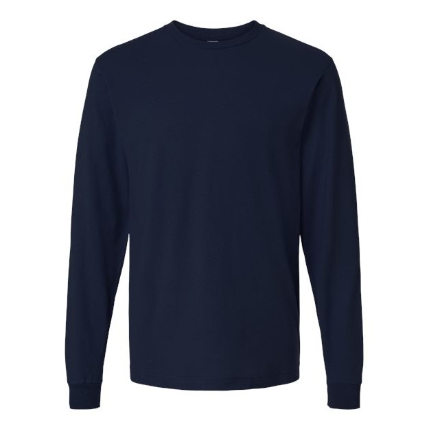 Unisex Fine Jersey Long Sleeve T-Shirt - Thumbnail Image