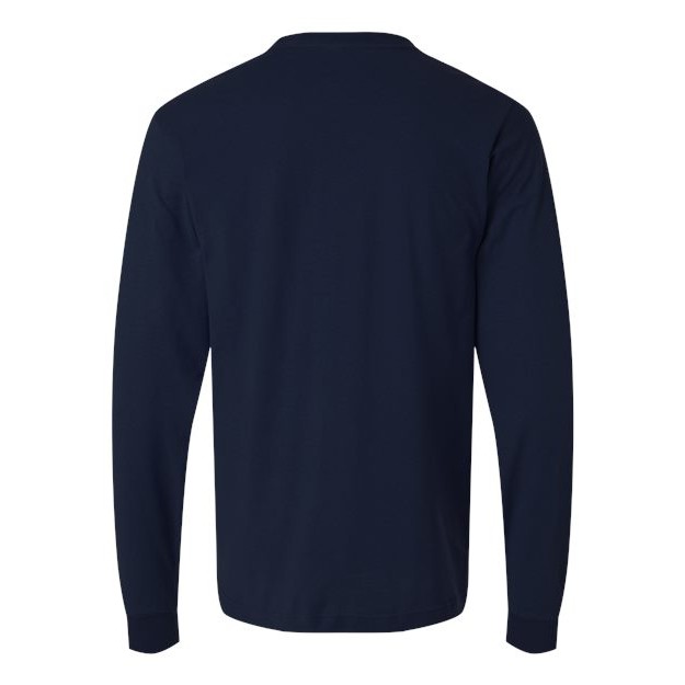 Unisex Fine Jersey Long Sleeve T-Shirt - Thumbnail Image
