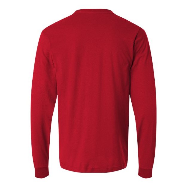 Unisex Fine Jersey Long Sleeve T-Shirt - Thumbnail Image