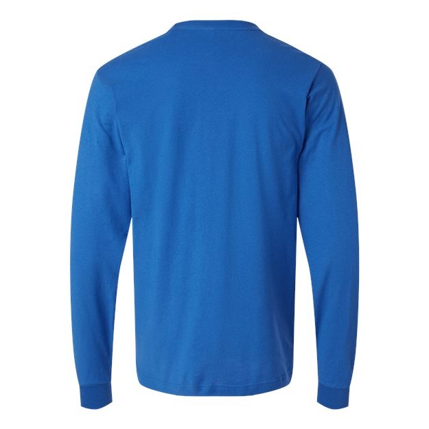 Unisex Fine Jersey Long Sleeve T-Shirt - Thumbnail Image