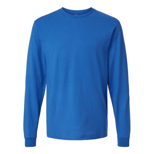 Unisex Fine Jersey Long Sleeve T-Shirt - Thumbnail Image