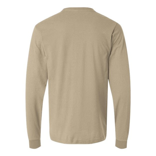 Unisex Fine Jersey Long Sleeve T-Shirt - Thumbnail Image
