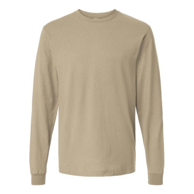 Unisex Fine Jersey Long Sleeve T-Shirt - Thumbnail Image