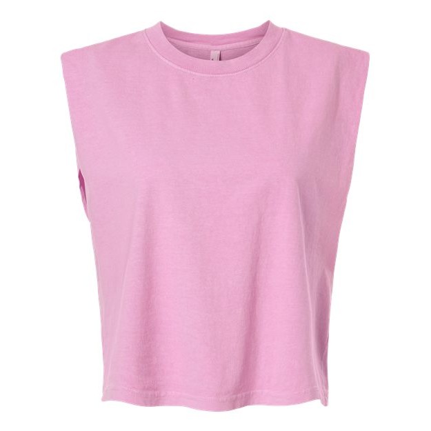 Women's Garment-Dyed Heavyweight Muscle Tee - Thumbnail Image