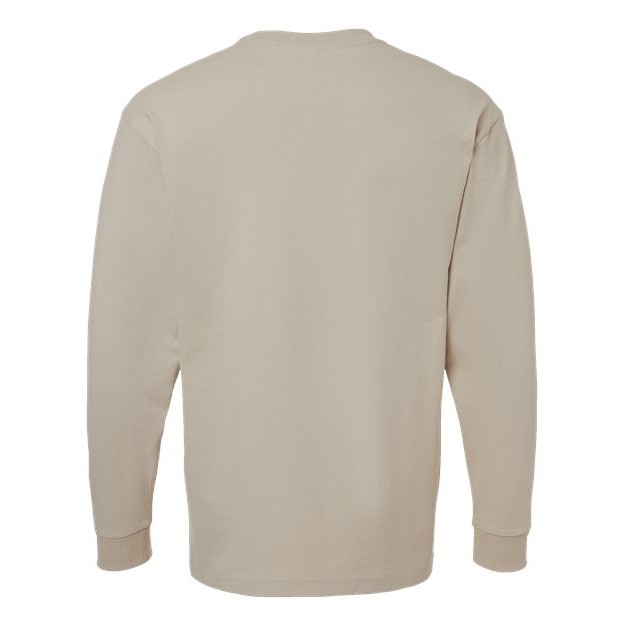 Unisex Super Heavyweight Long Sleeve Pocket Tee - Thumbnail Image