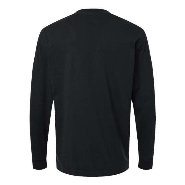 Unisex Super Heavyweight Long Sleeve Pocket Tee - Thumbnail Image